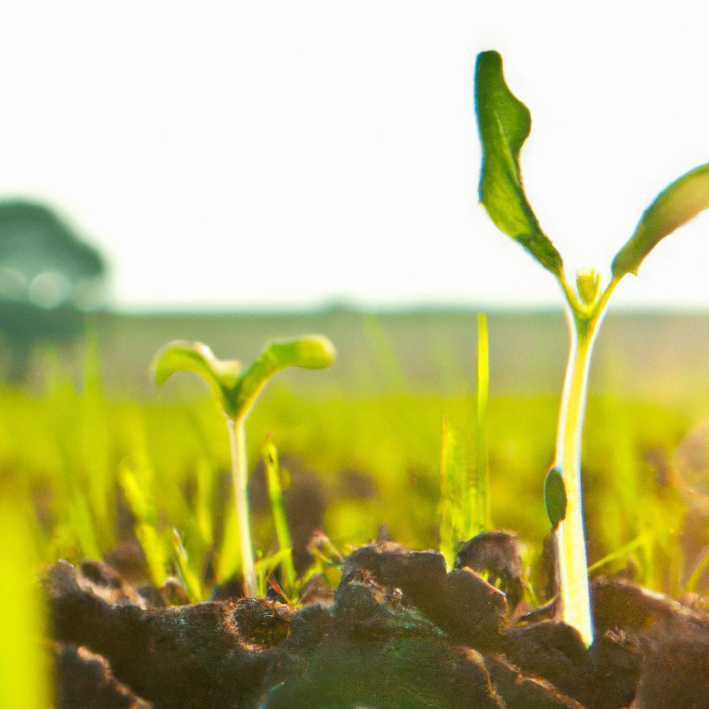 Benefícios da produção sustentável de plantas para a qualidade da água